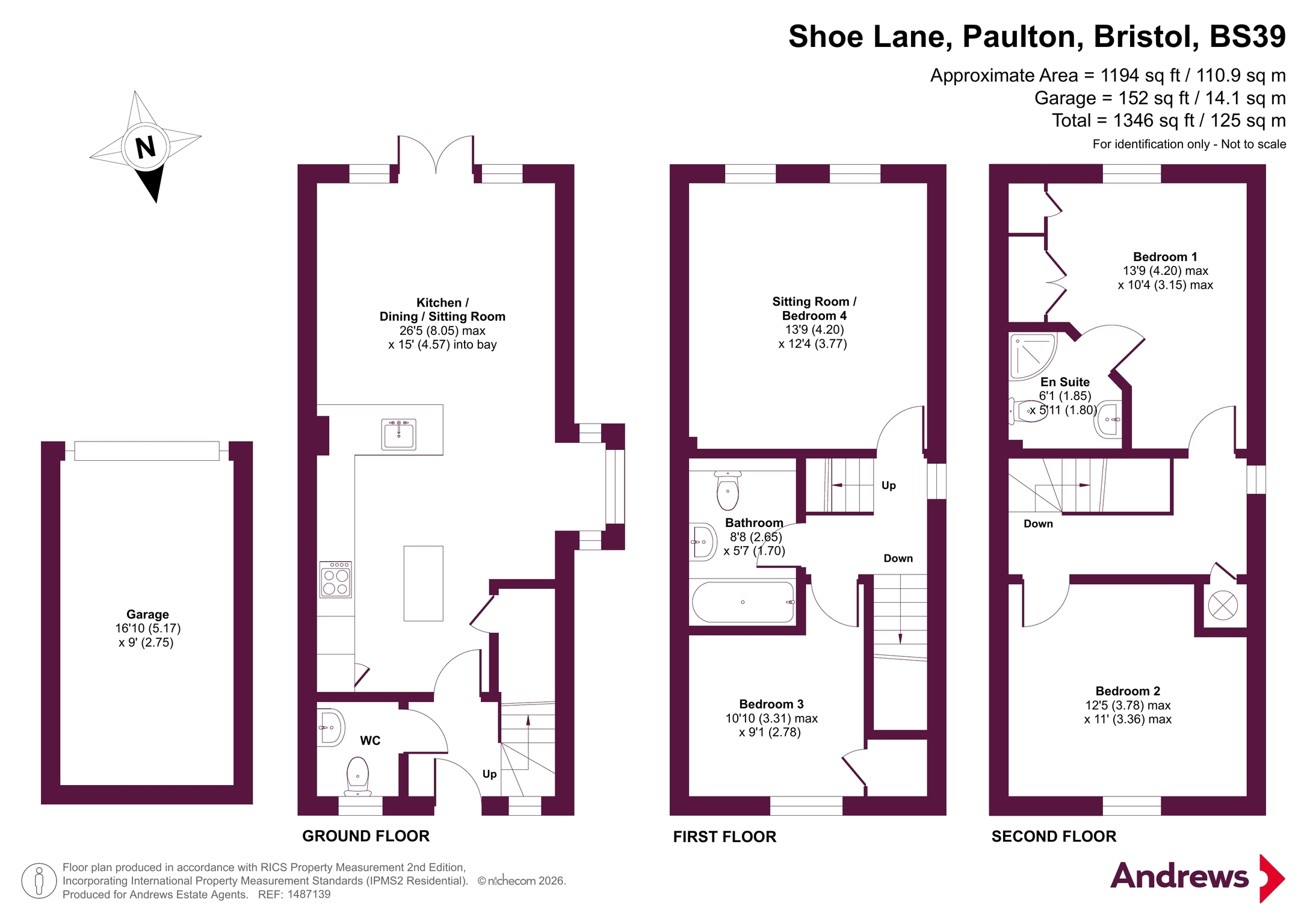 45, Shoe Lane, Bristol floorplan