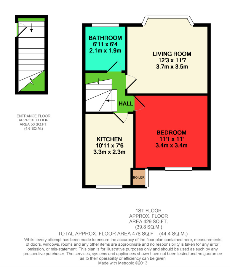 Warlters Close, London floorplan