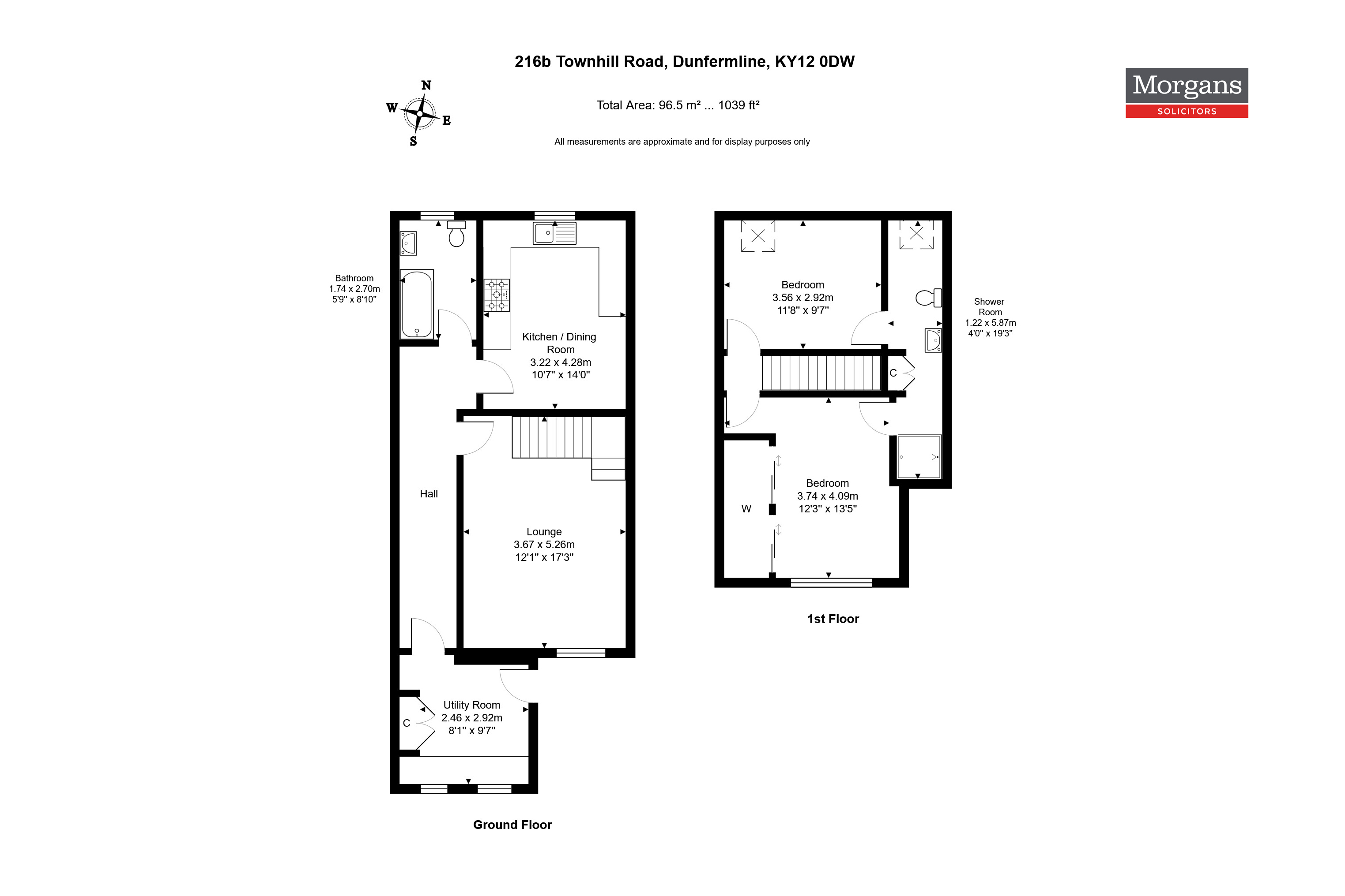 216b, Townhill Road, Dunfermline floorplan
