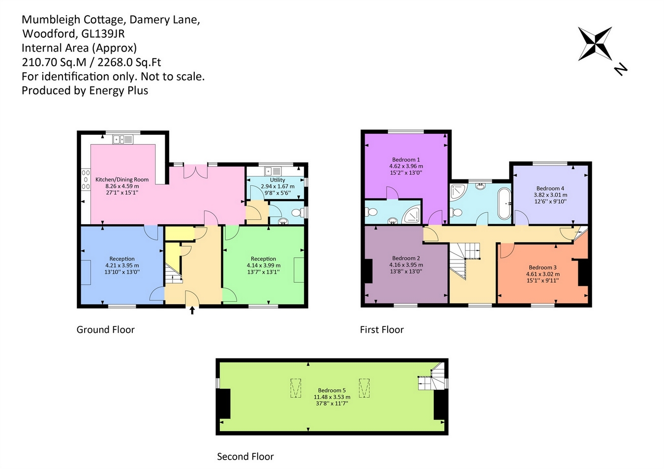 4 Bedrooms Detached house for sale in Woodford, Berkeley, Gloucestershire GL13