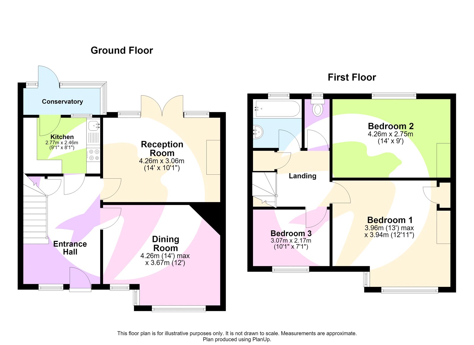 41, Abbotshall Road, London floorplan
