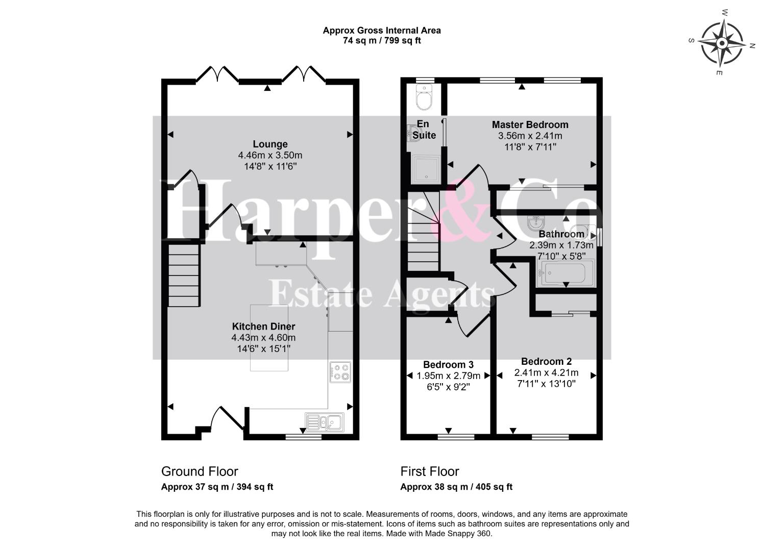 29, Richmond Place, Stockton-On-Tees floorplan