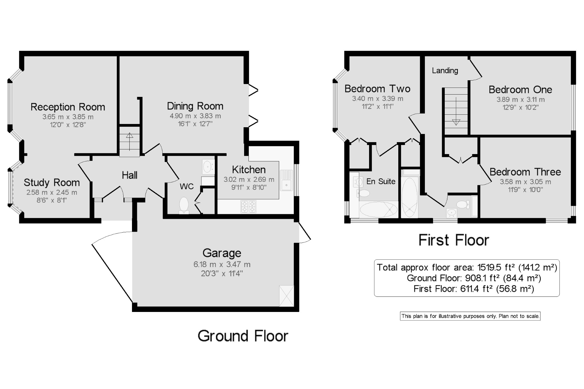 3 Bedrooms Semi-detached house for sale in Worcester Park, Surrey, . KT4