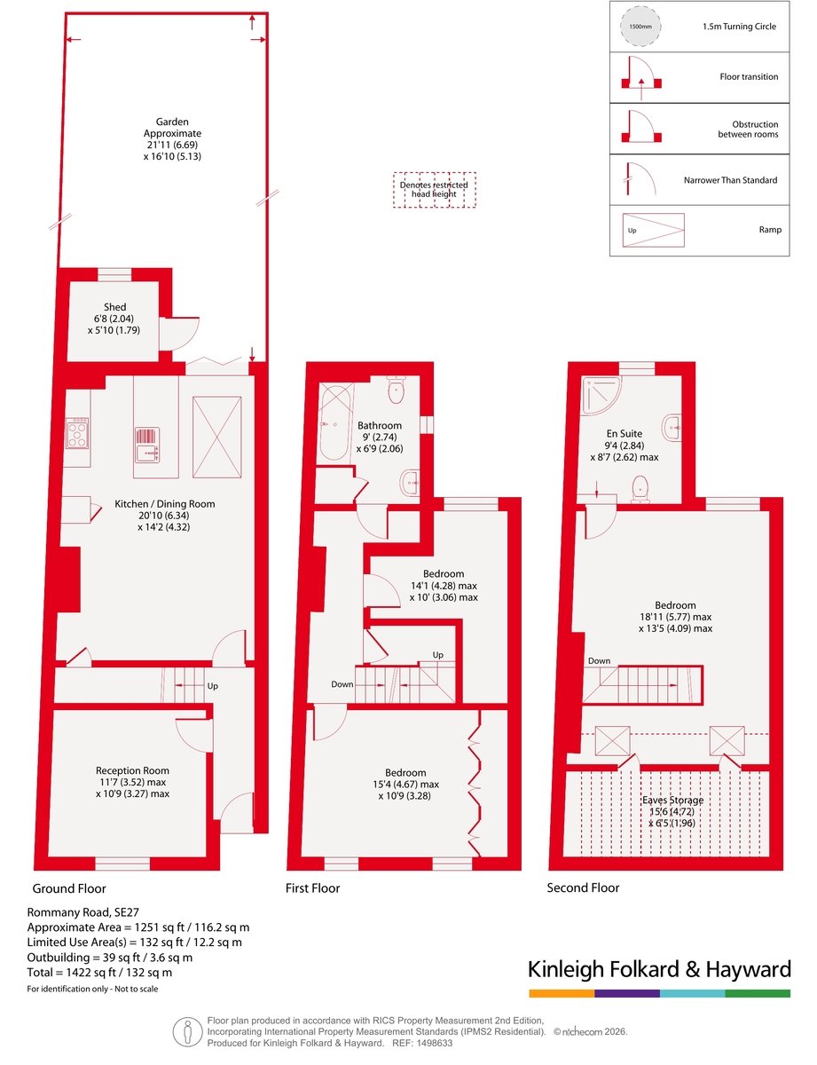 94,, Rommany Road, London floorplan