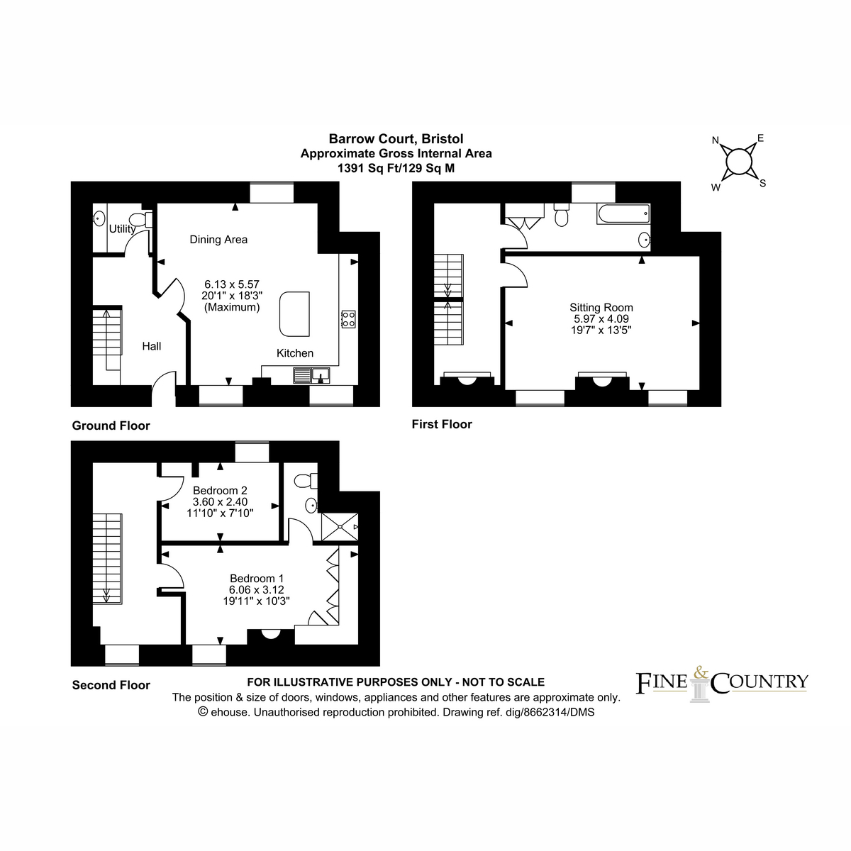 7, Barrow Court, Bristol floorplan