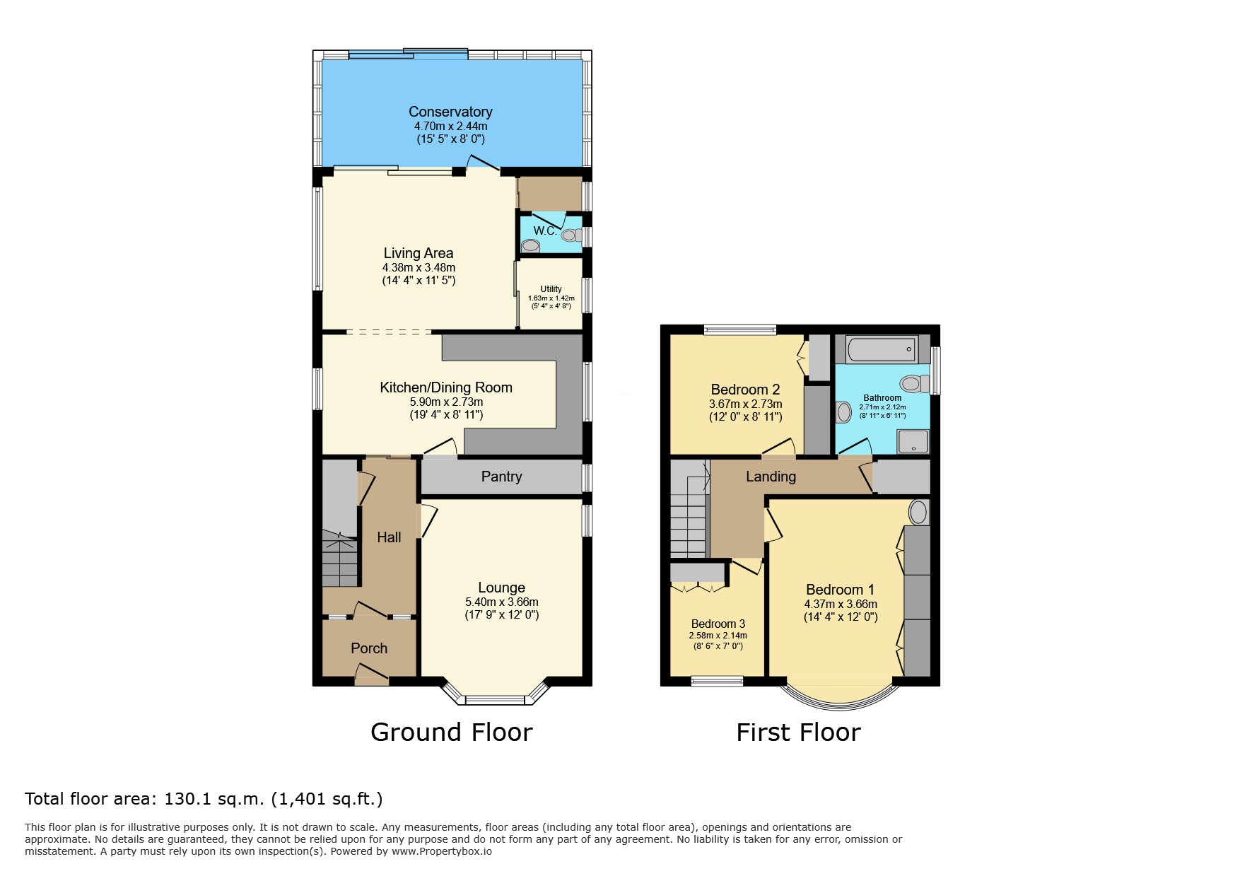 Alumuna, Leicester floorplan