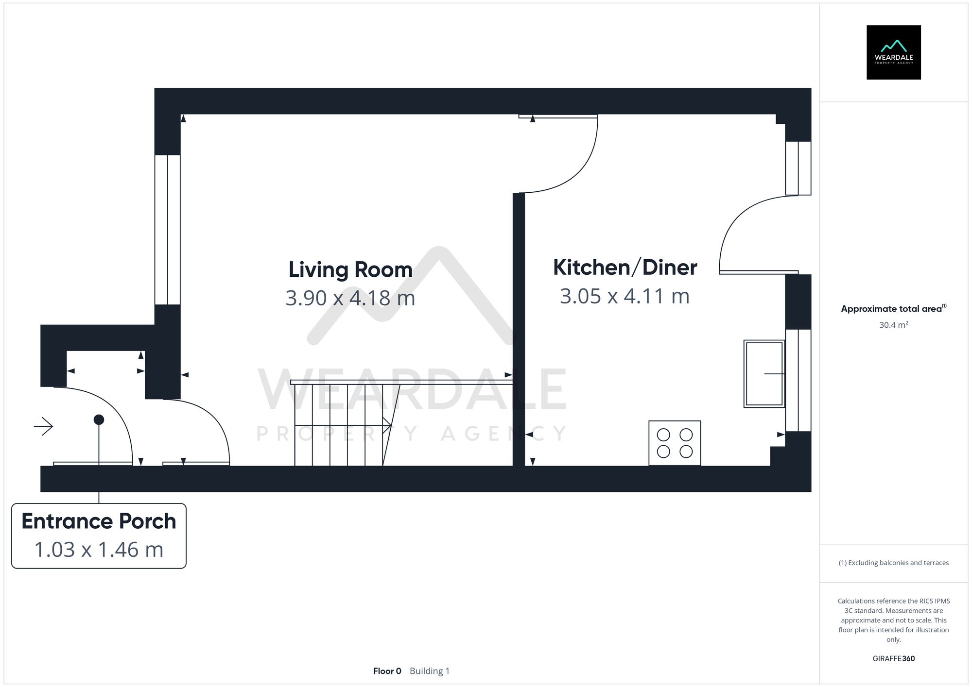 37 The Causeway, Bishop Auckland floorplan