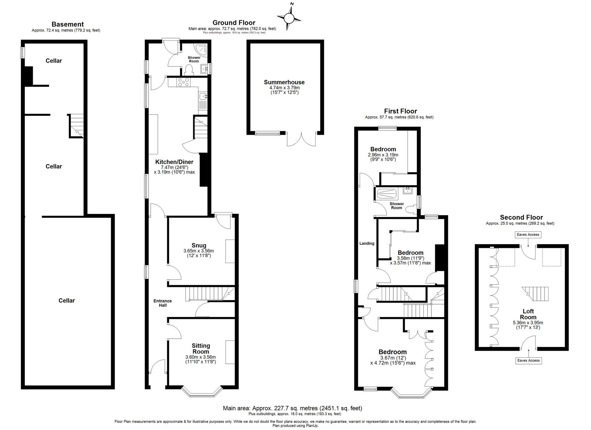 63 Upper Tilehouse Street, Hitchin floorplan