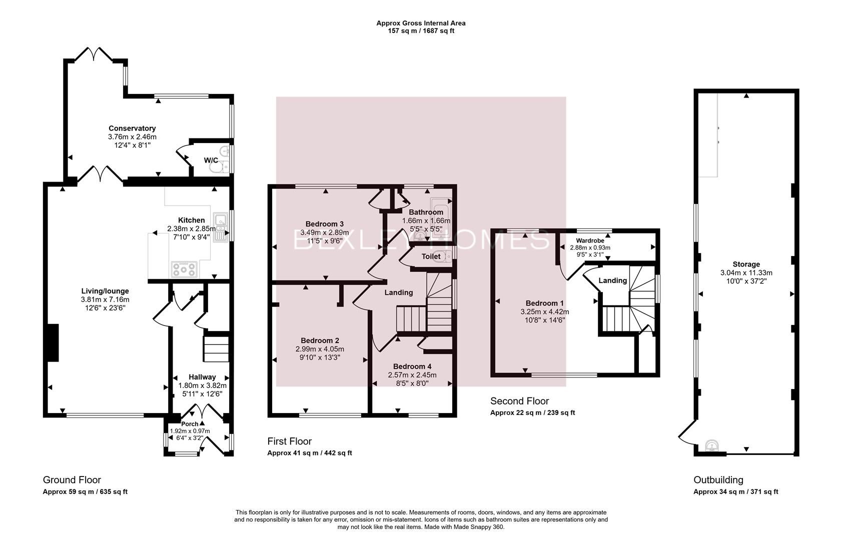 47, Eastry Road, Erith floorplan