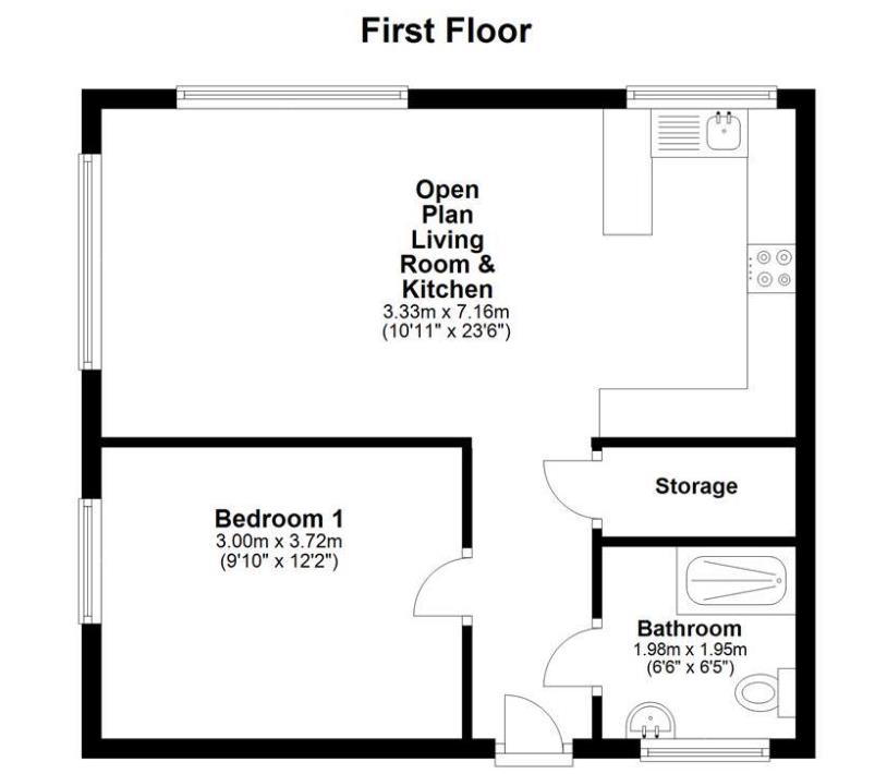 238, Bredhurst Road, Gillingham floorplan