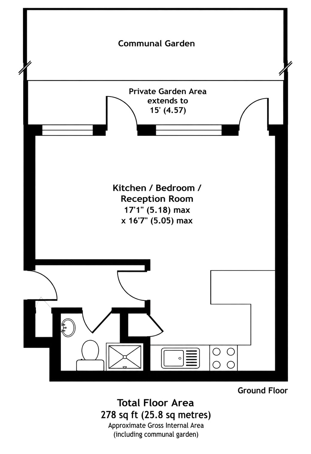 9,, Coniston Court, London floorplan