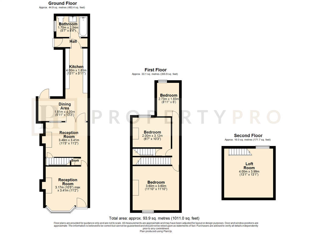 191, Barrows Road, Birmingham floorplan