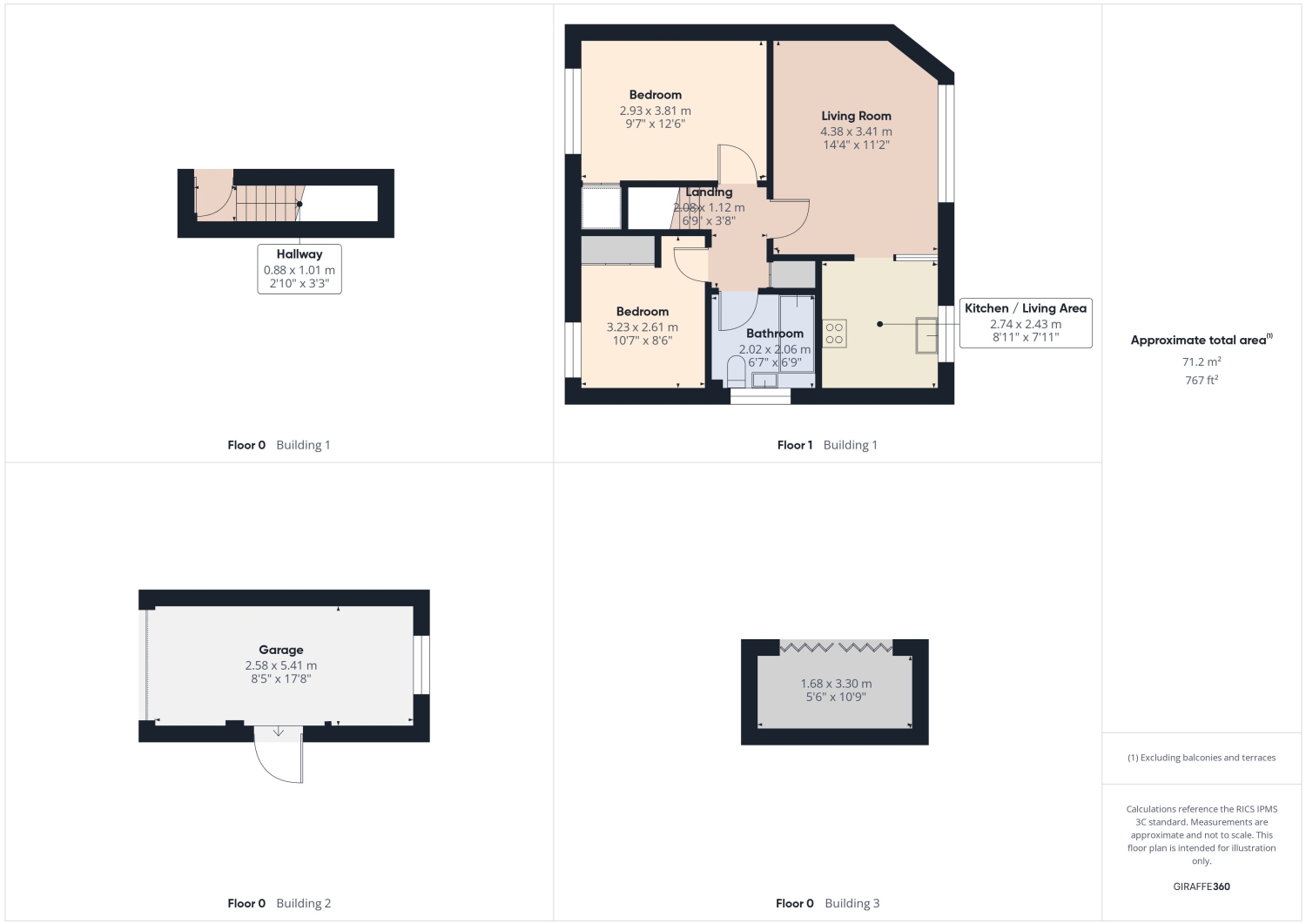 45, Grove Road, Sheffield floorplan