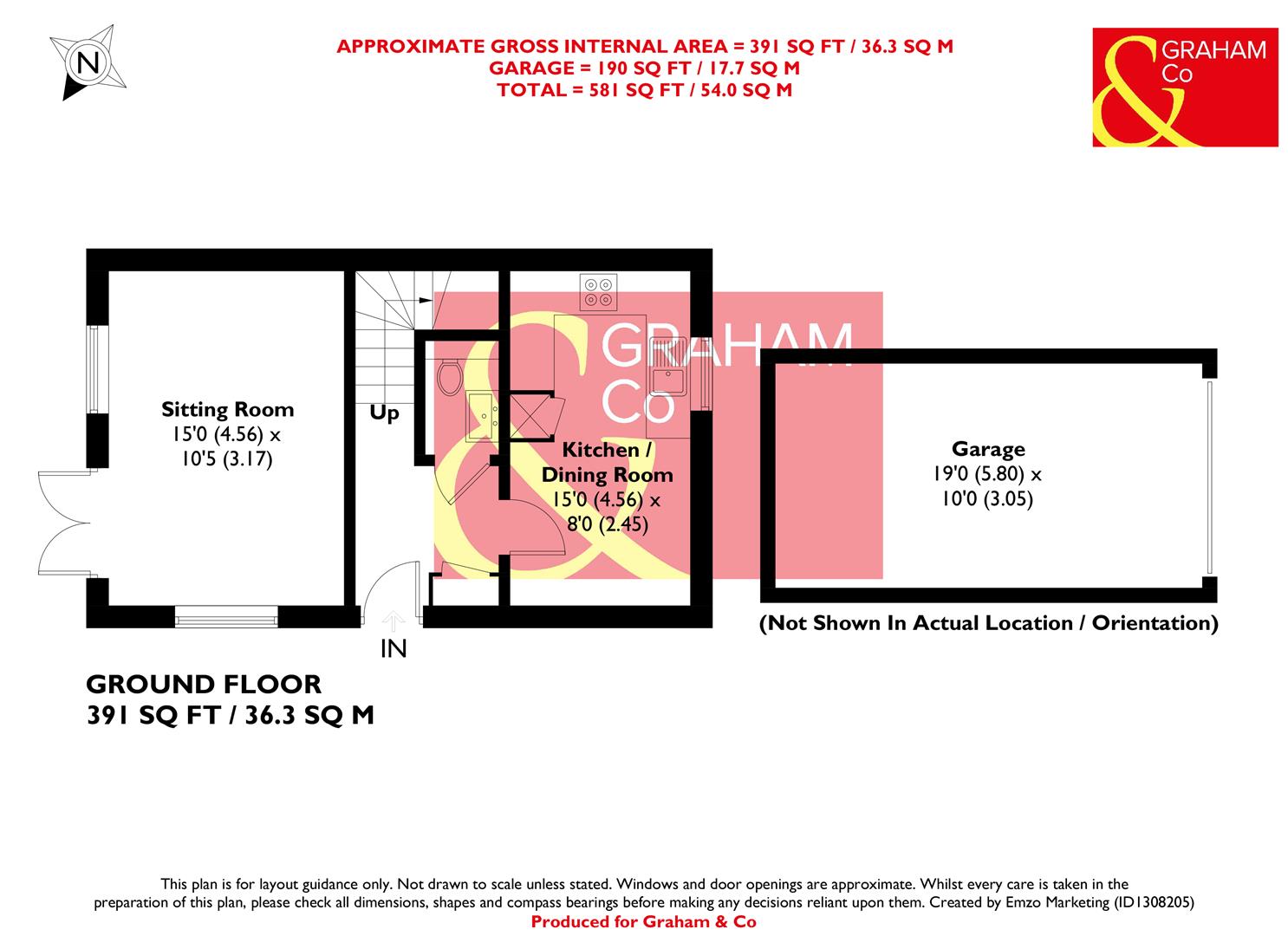 54, Topaz Drive, Andover floorplan