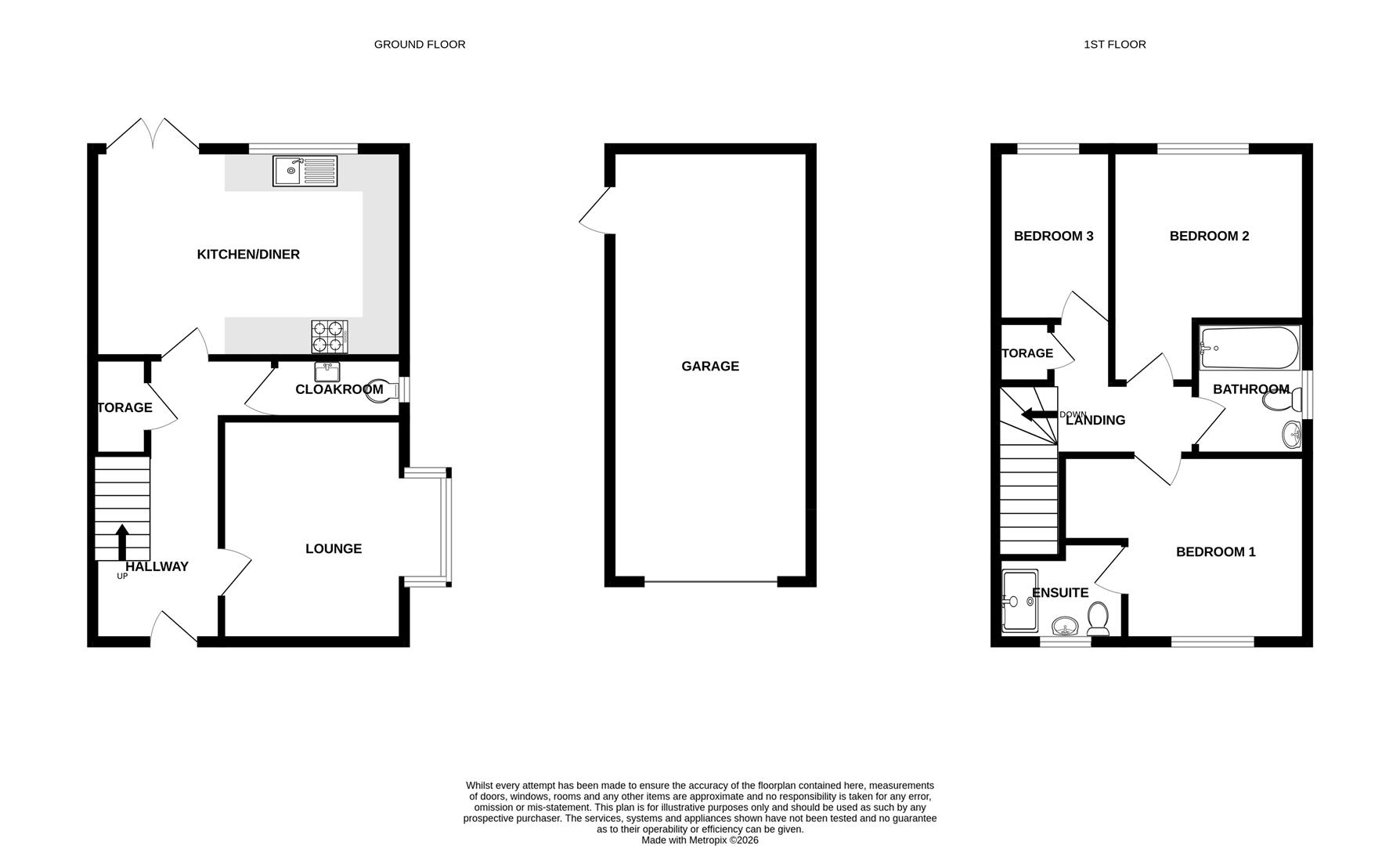 23, Seagrave Road, King's Lynn floorplan