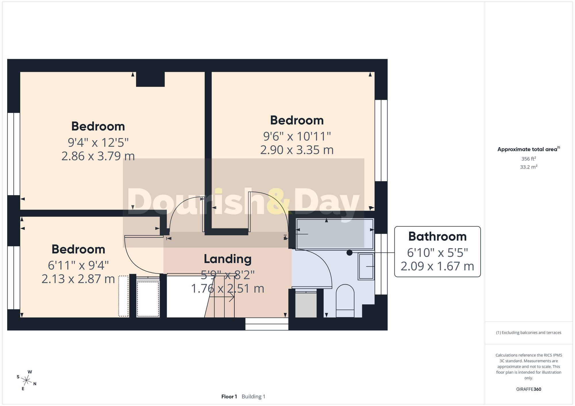 32 Fernwood, Stafford floorplan
