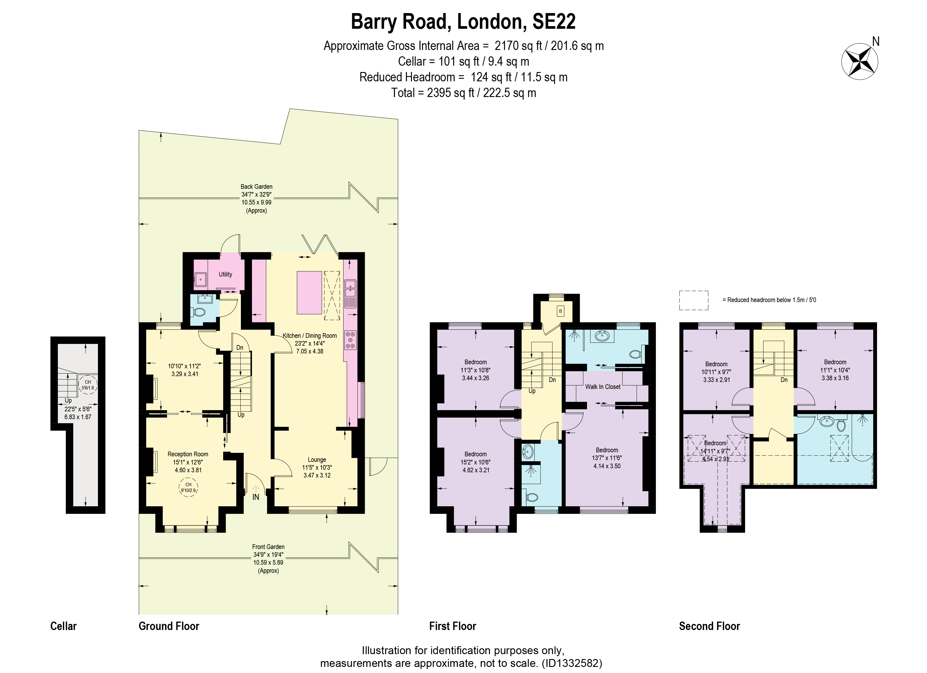Barry Road, London floorplan