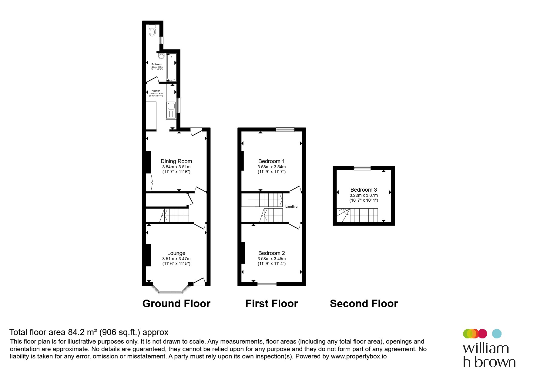 133, Dysart Road, GRANTHAM floorplan