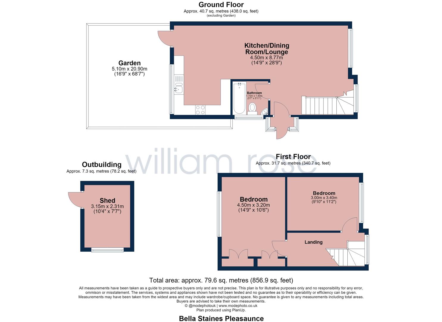 8, Bellestaines Pleasaunce, London floorplan
