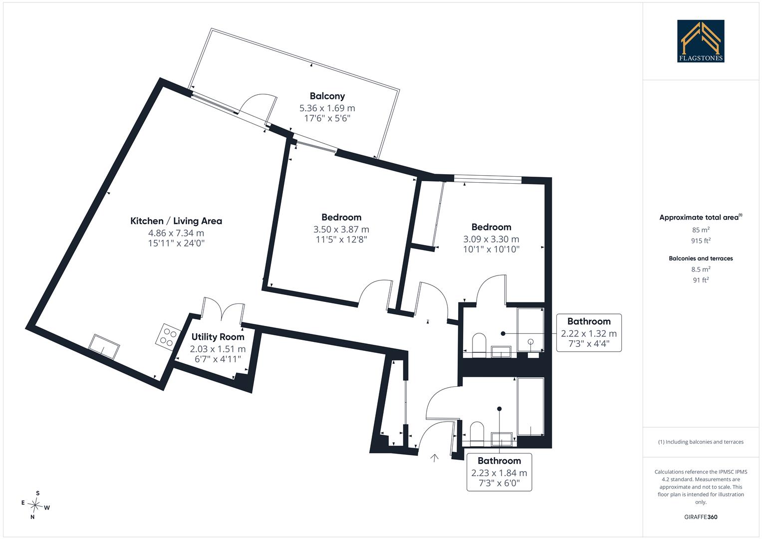 Dunn House, Wembley floorplan