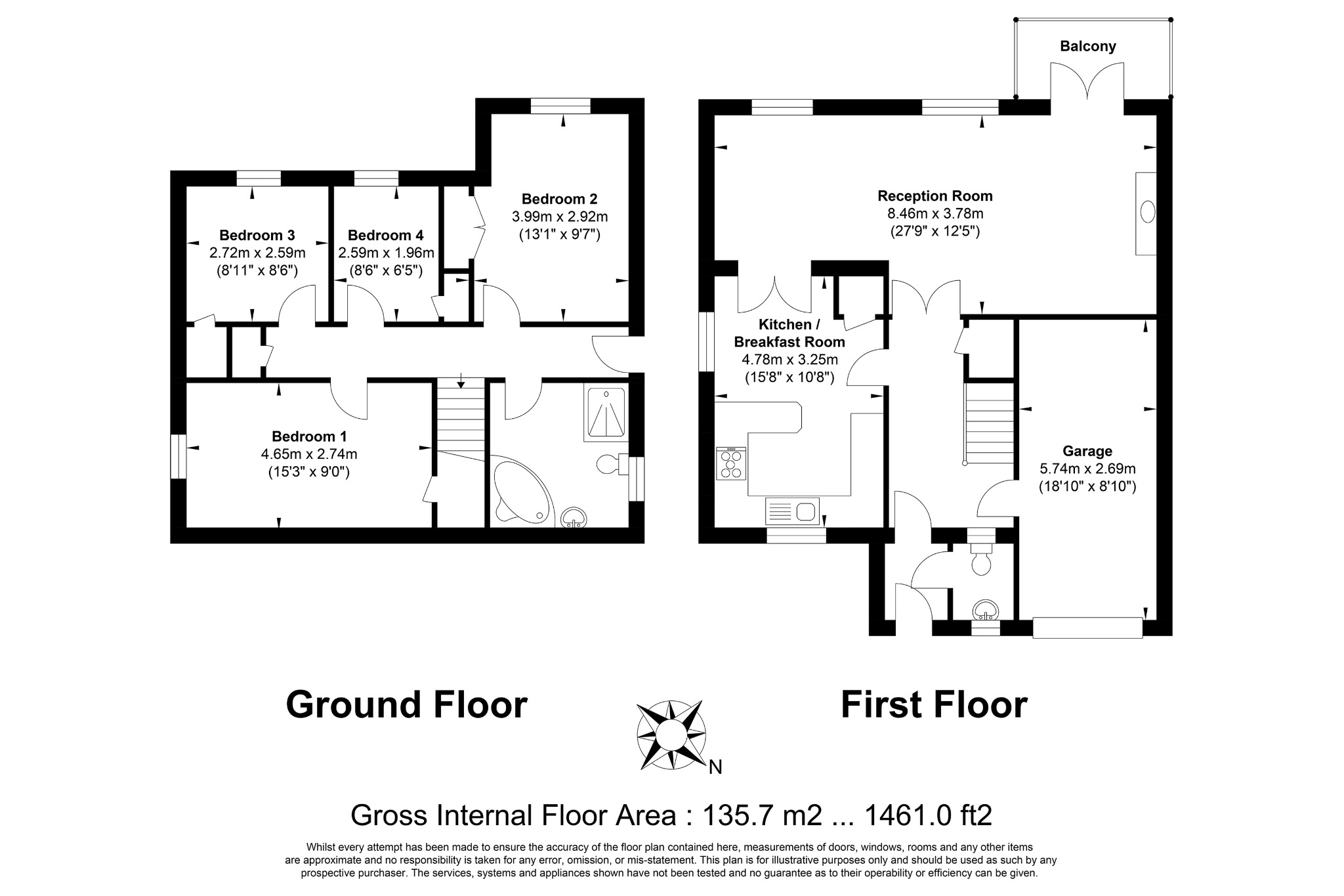 68, Gweal Wartha, Helston floorplan