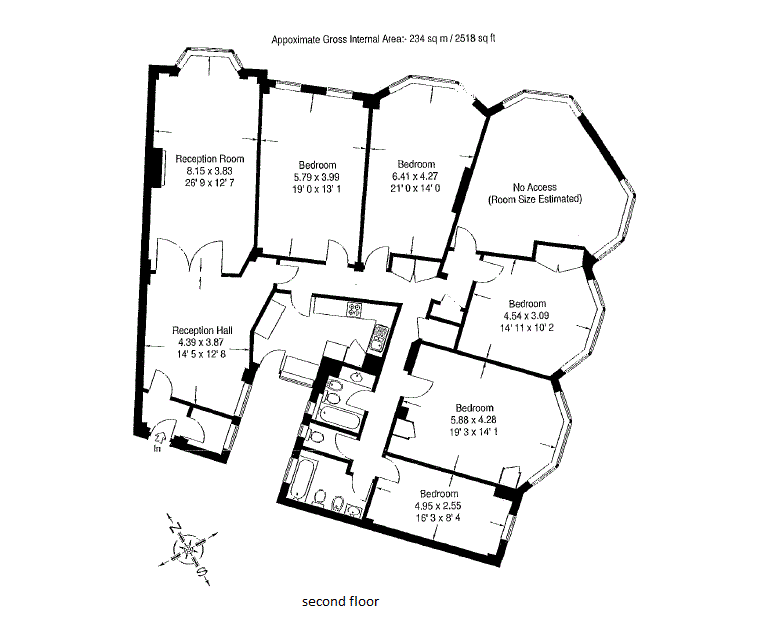 6 Bedrooms Flat to rent in Park Road, London NW8