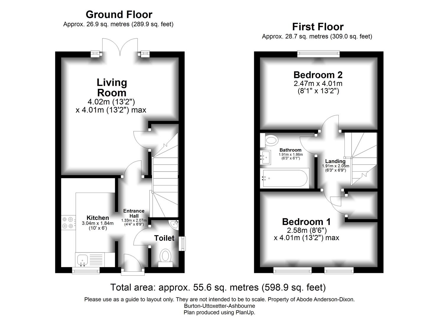 12, Roman Drive, Burton Upon Trent floorplan