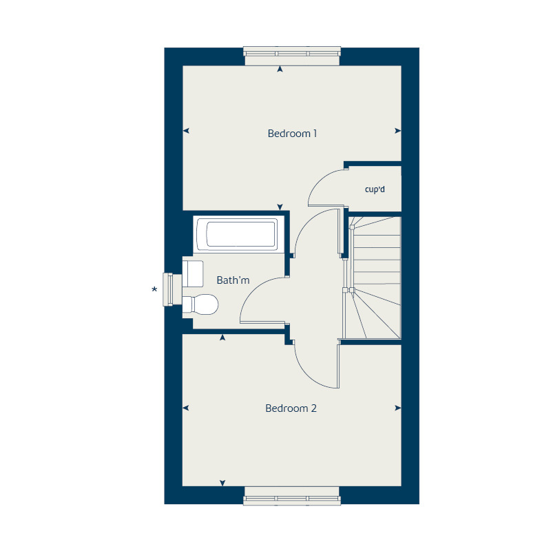 119, Broadnook Garden Village, Leicester floorplan