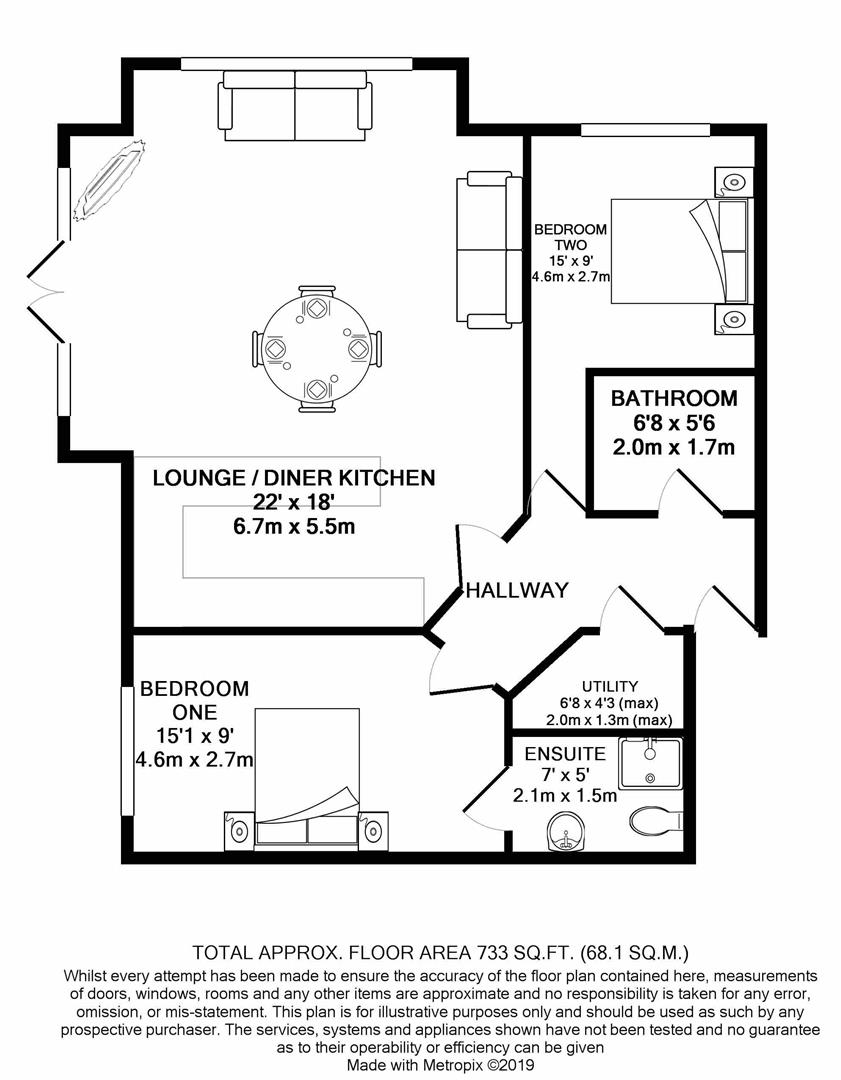 2 Bedrooms Flat for sale in Broadgate Lane, Horsforth, Leeds LS18
