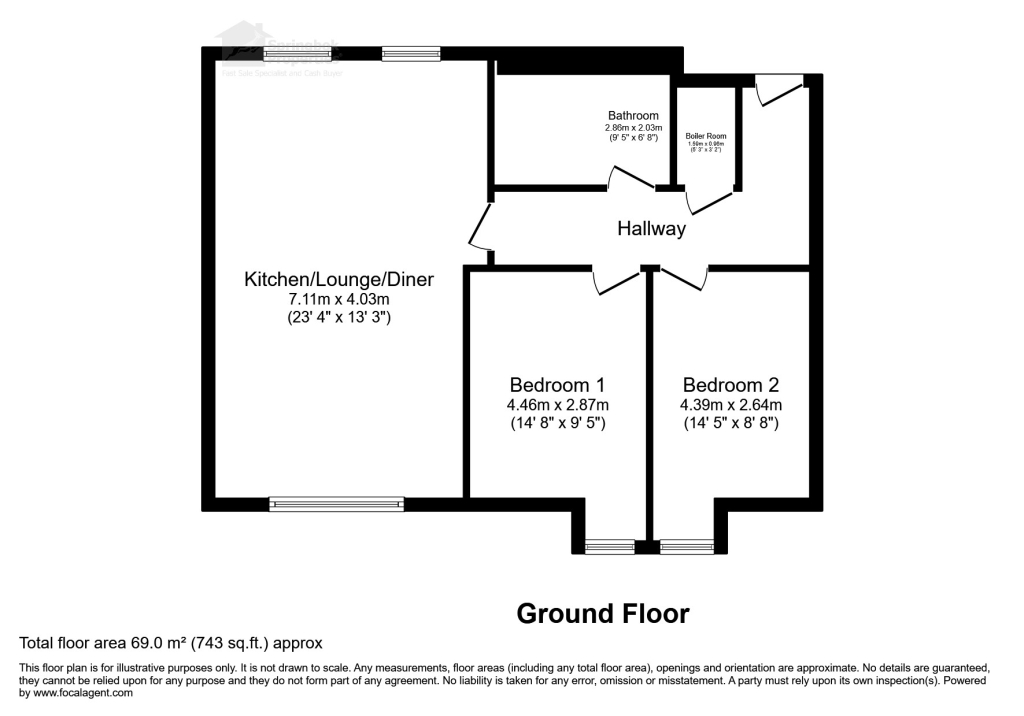 64, Sorrel Road,, Grimsby floorplan
