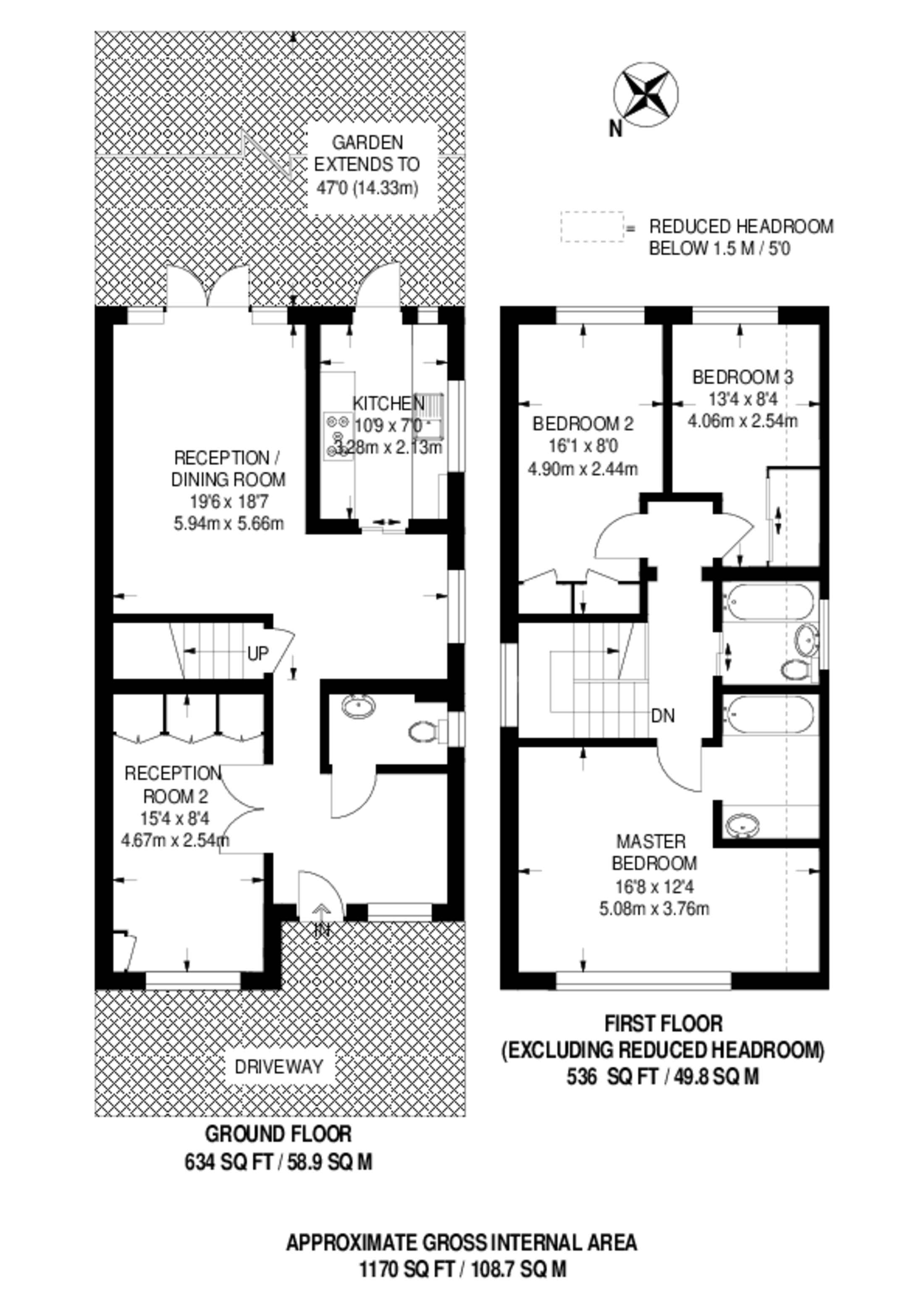 Acacia Avenue, Ruislip floorplan