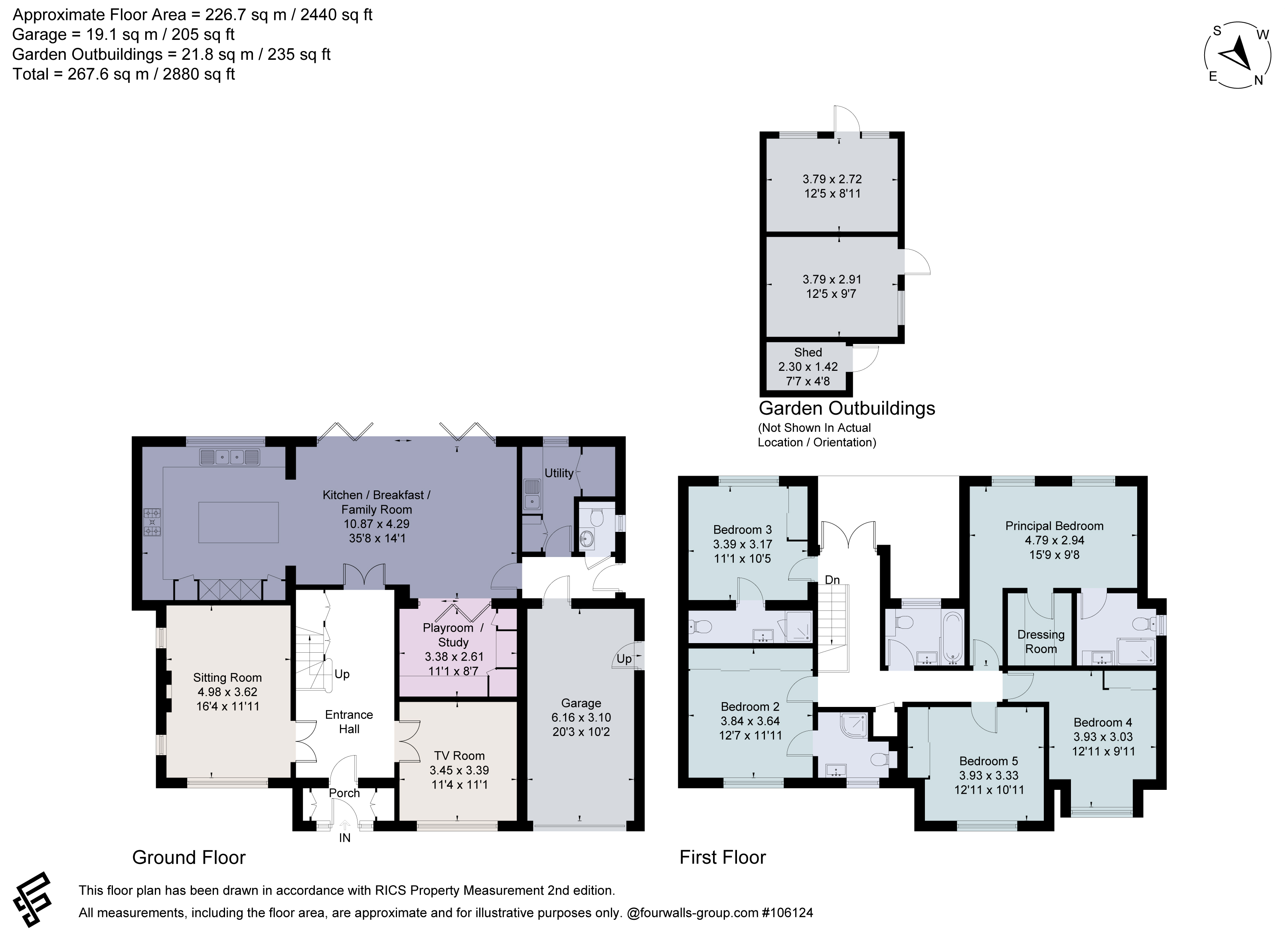 53, Chestnut Avenue, Hertfordshire floorplan