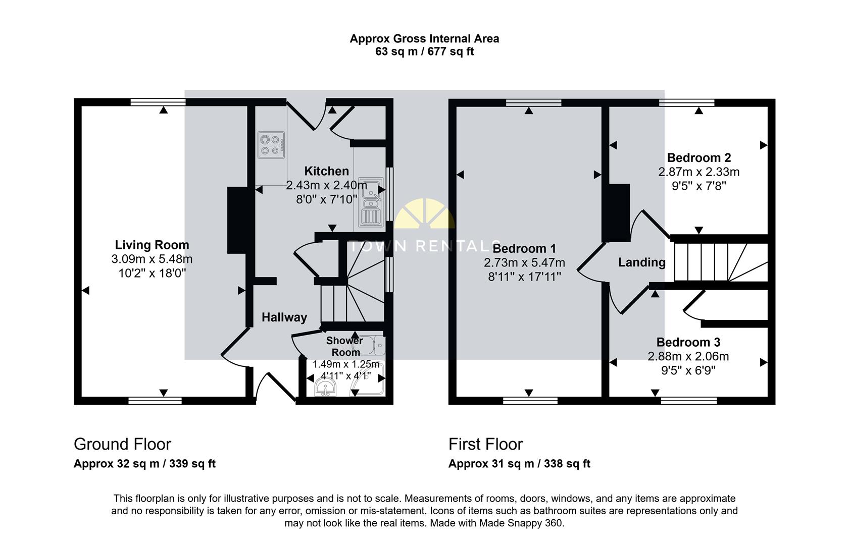 19, Port Road, Eastbourne floorplan
