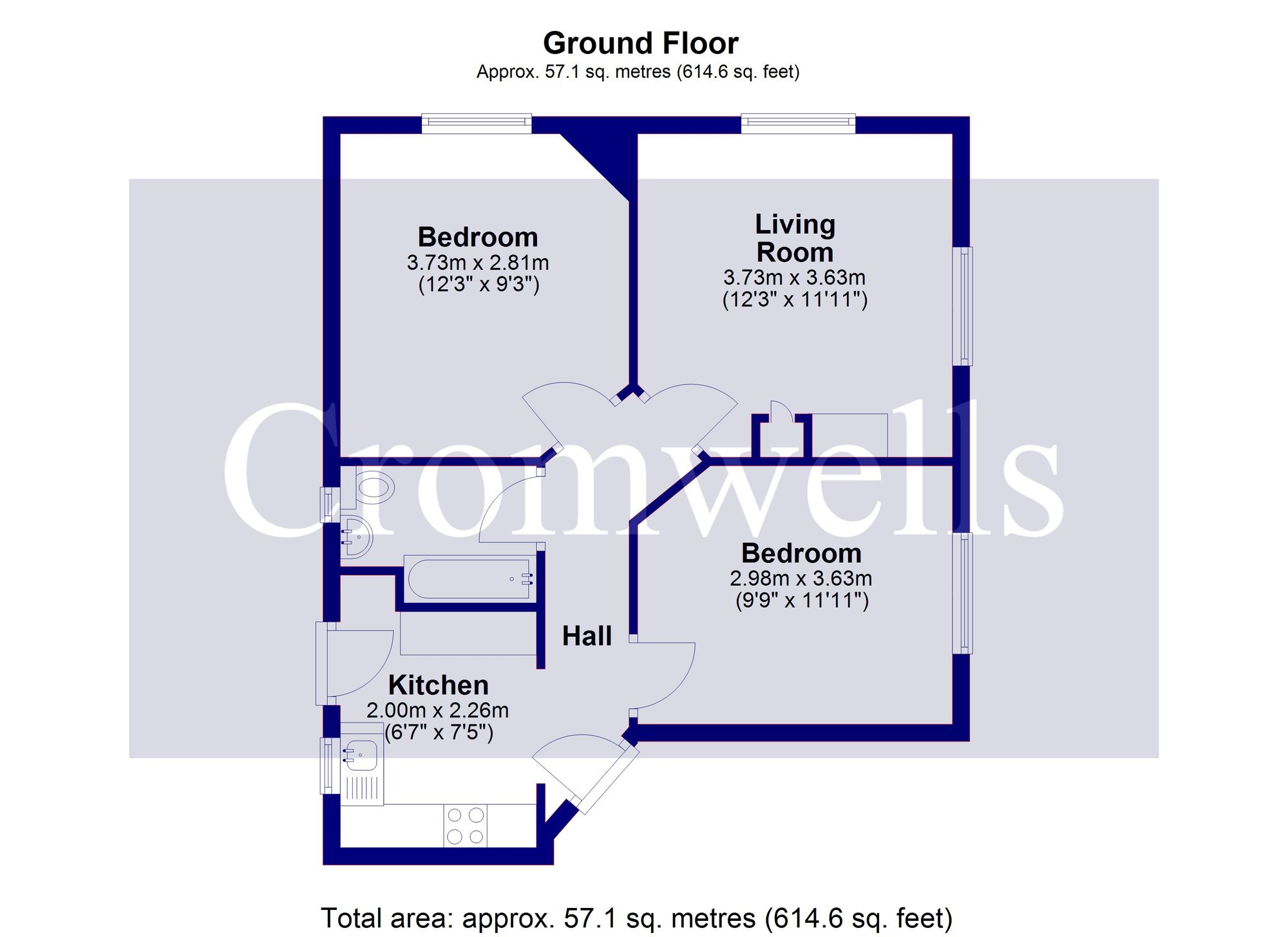 14 The Maisonettes Alberta Avenue, Sutton floorplan