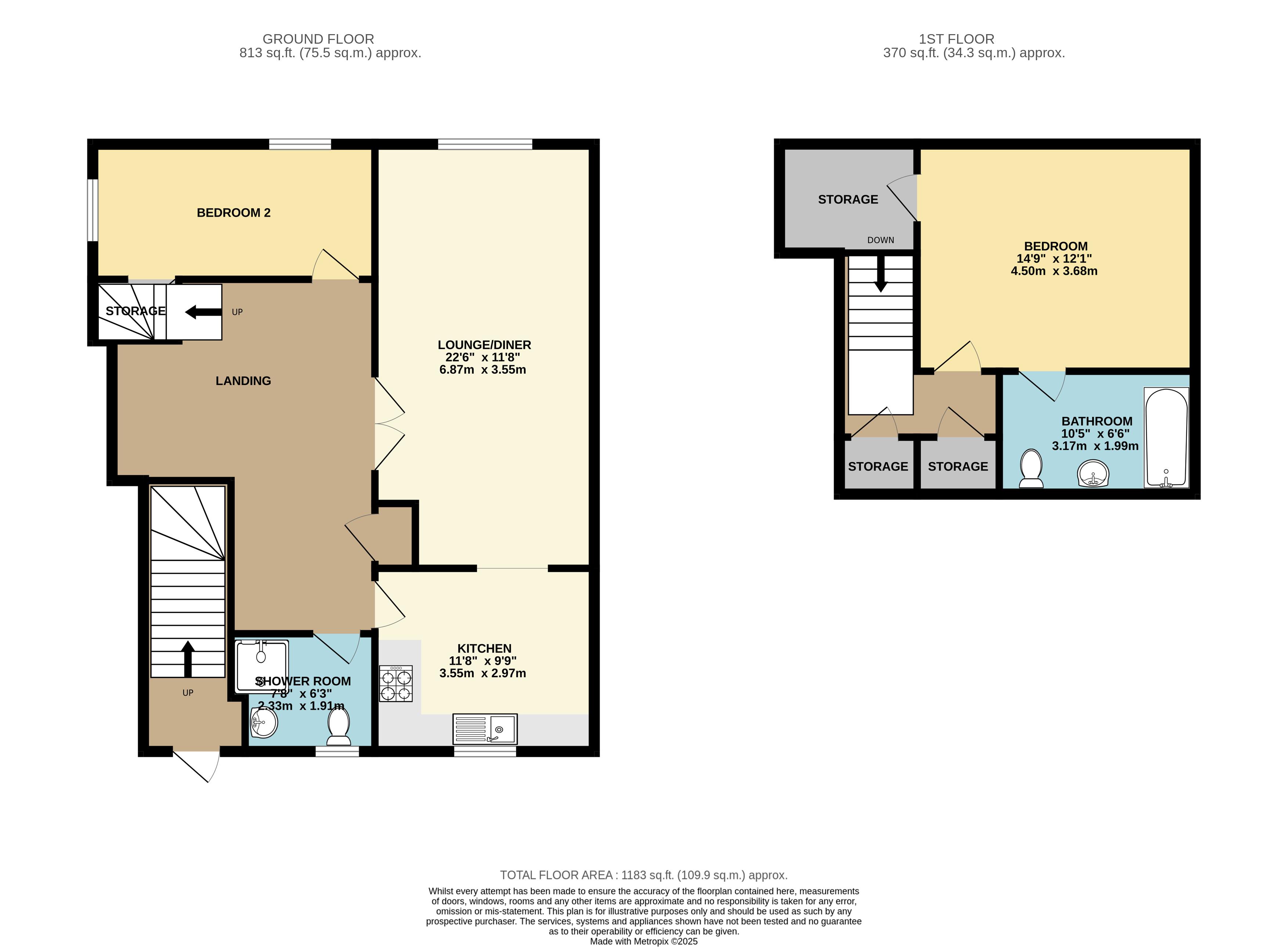 Thurnham Lane, Bearsted floorplan