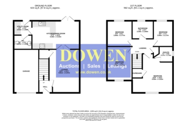 2, Parkinson Crescent, Durham floorplan