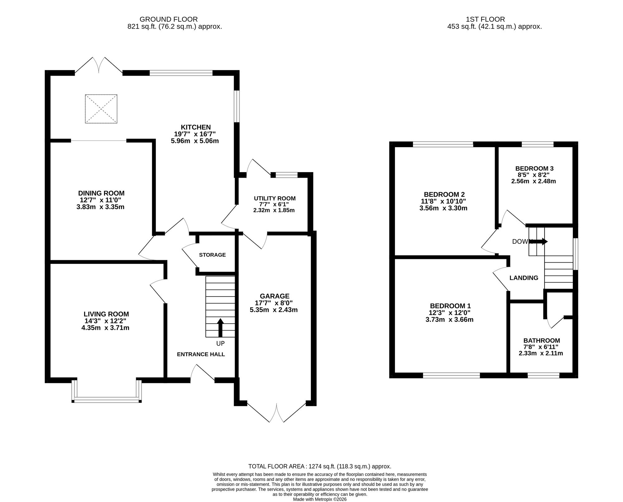 14, Barn Common, Stafford floorplan