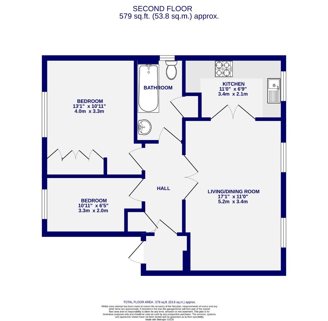 5, Postern Close, York floorplan