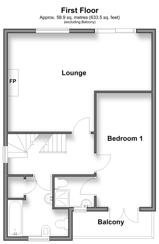 Beachfield Road, Sandown floorplan