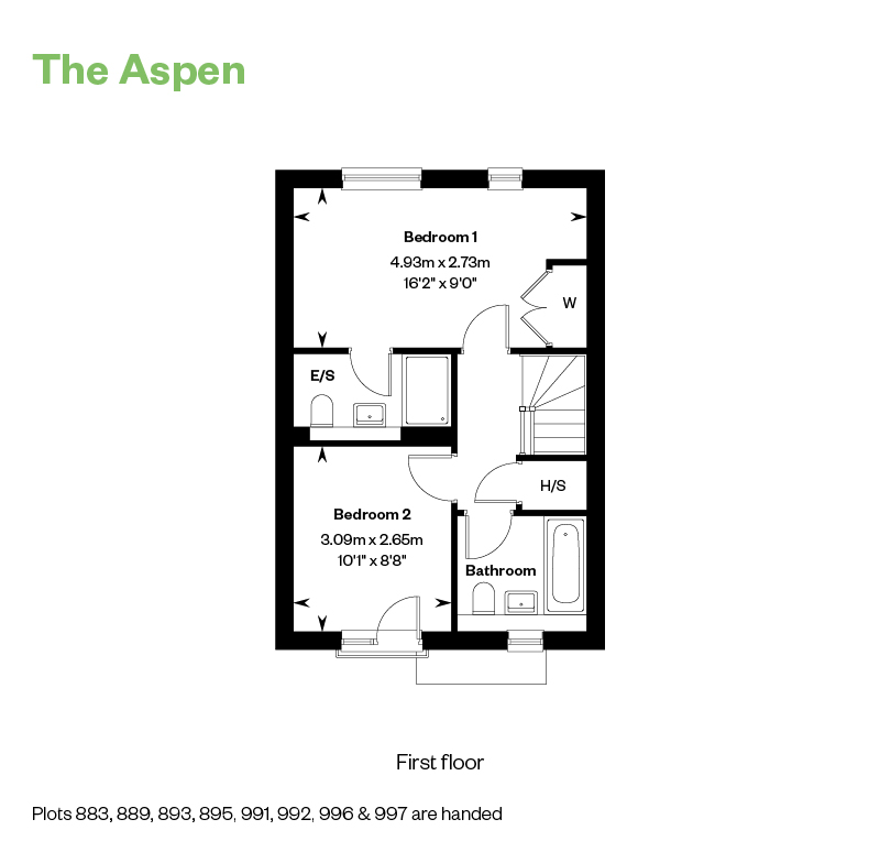 883, Winchester Avenue, Winchester, So22 6Uh floorplan