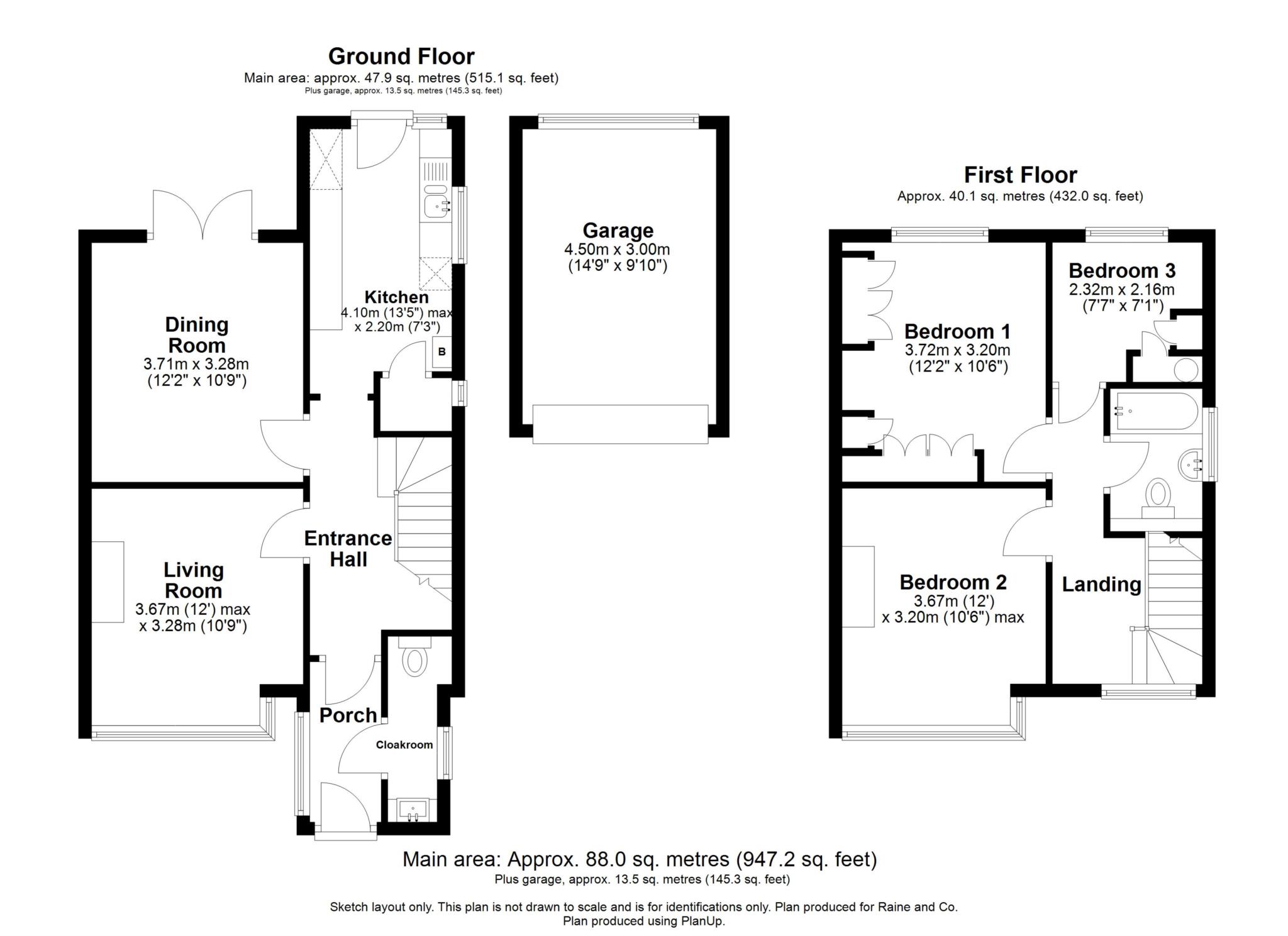 Allandale Crescent, Potters Bar EN6, 3 bedroom semidetached house for