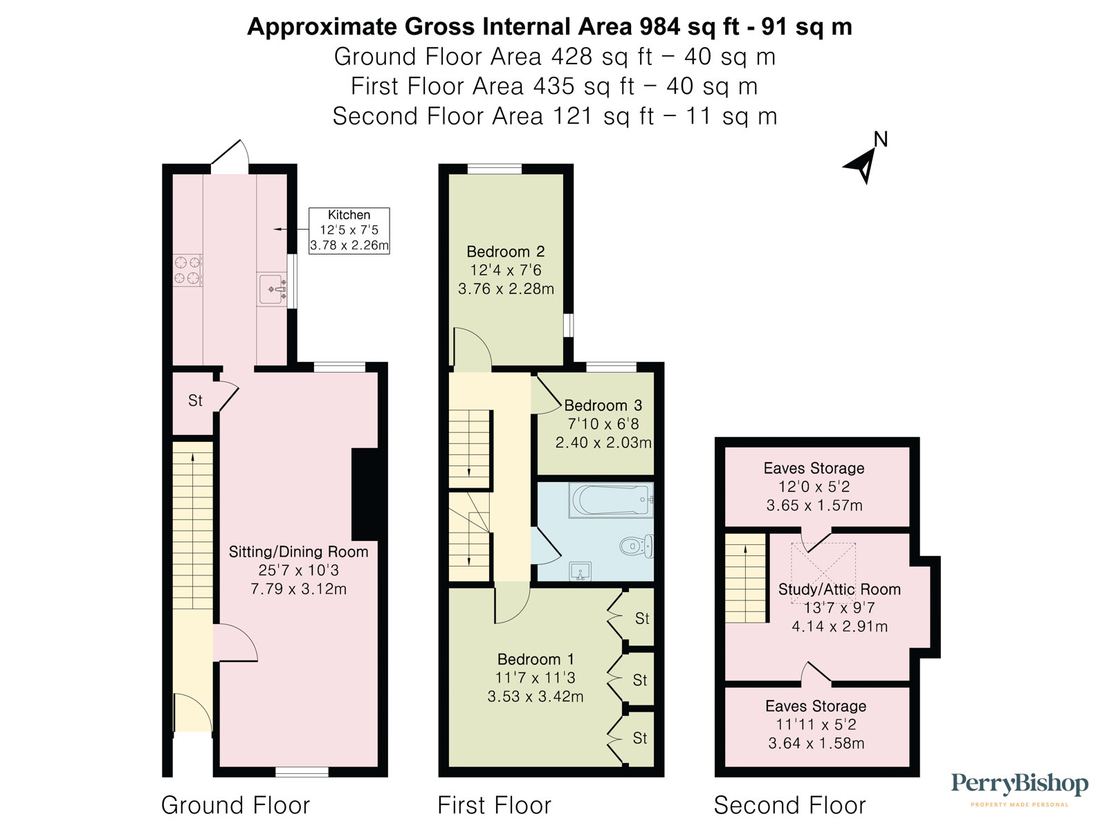 62, Cleeve View Road, Gloucestershire floorplan