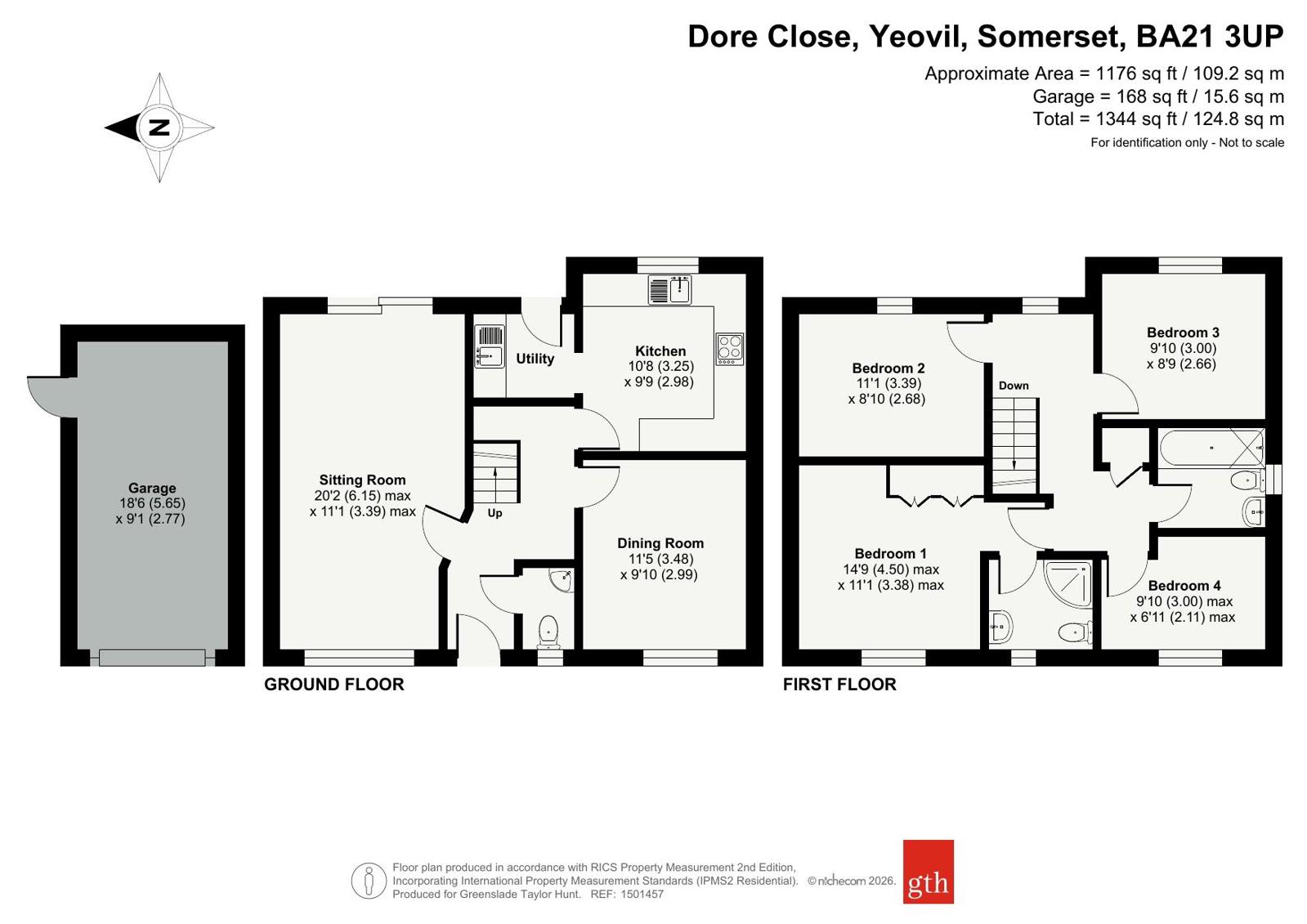 24, Dore Close, Somerset floorplan