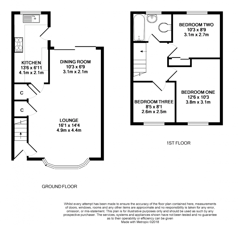 3 Bedrooms End terrace house for sale in Netley Street, Farnborough GU14