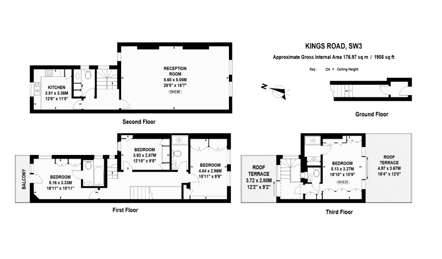 314A, Kings Road, London floorplan