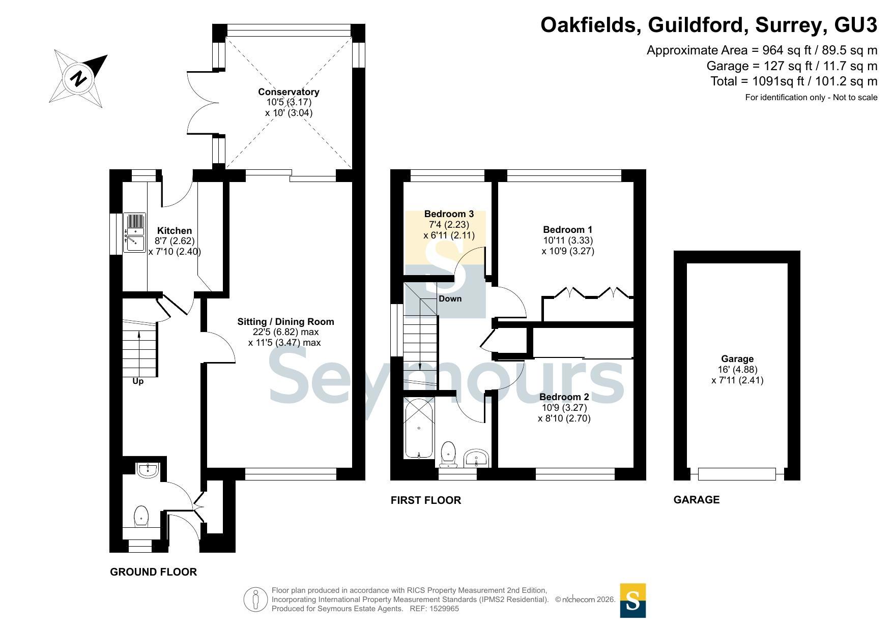 Oakfields, Surrey floorplan