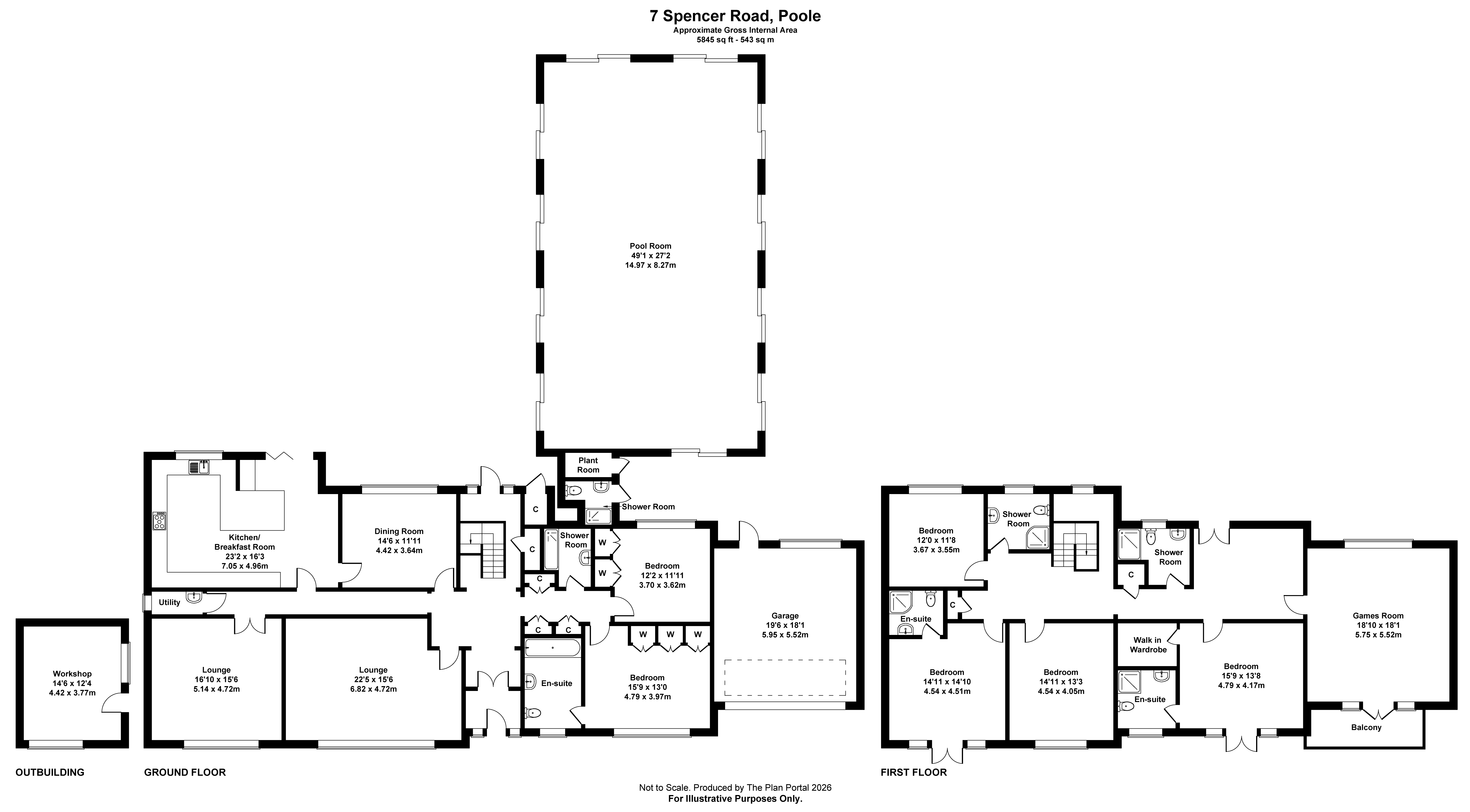 7A,, Spencer Road, Poole floorplan