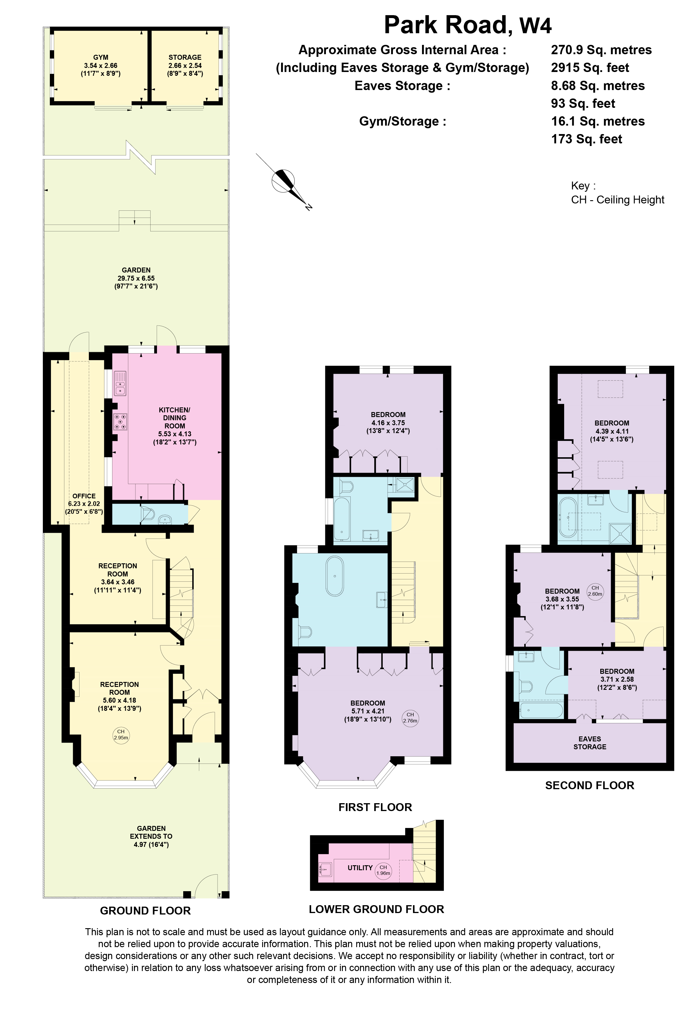 146, Park Road, London floorplan