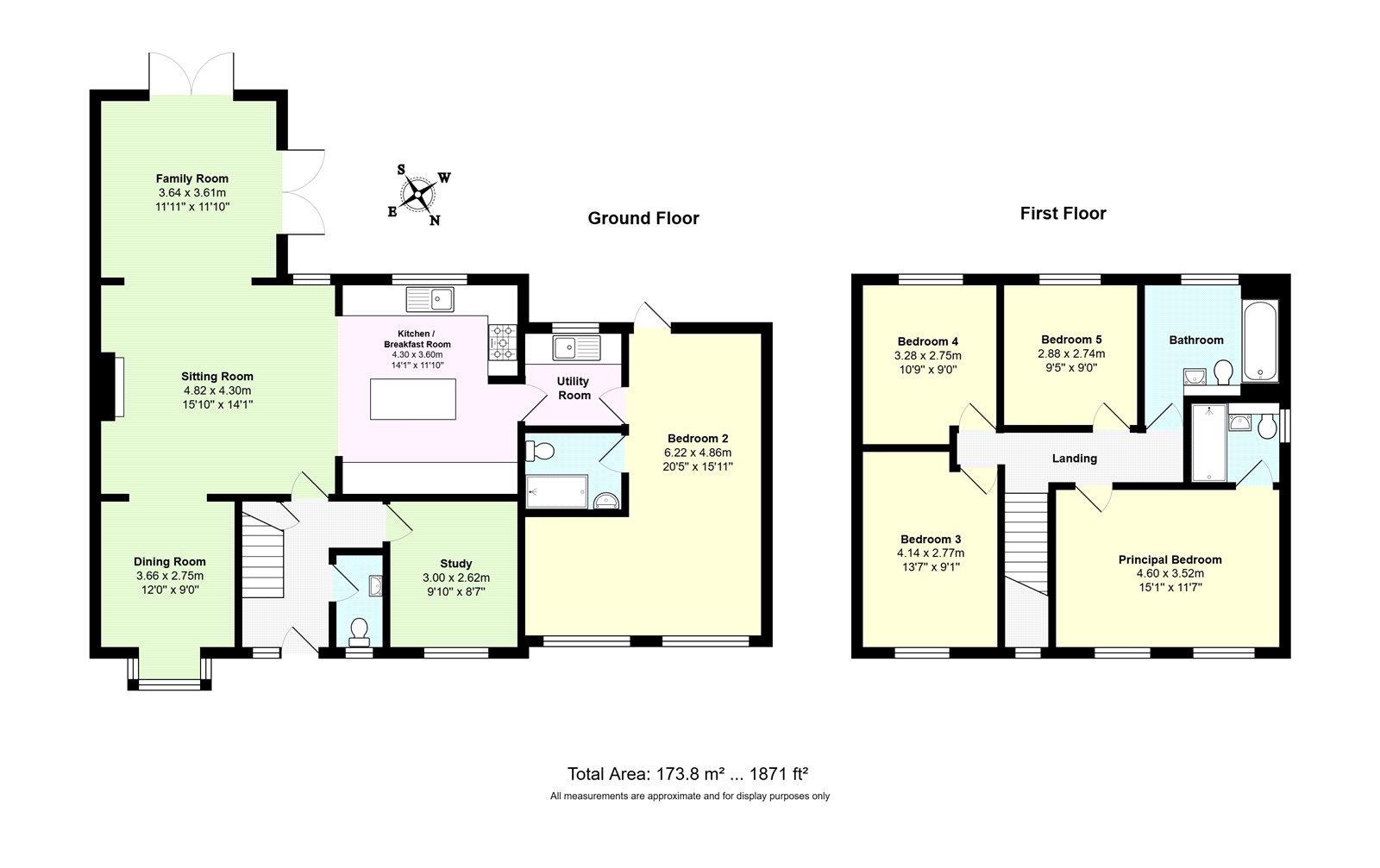 8, Hopkins Close, Cambridgeshire floorplan