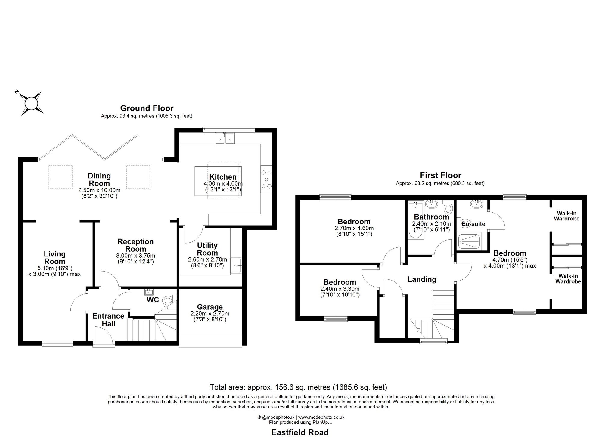 7 Eastfield Road, Basildon floorplan